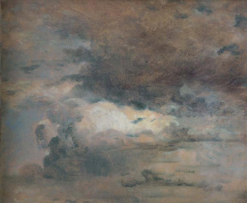 John Constable Cloud Study evening 31 August 182 oil painting image